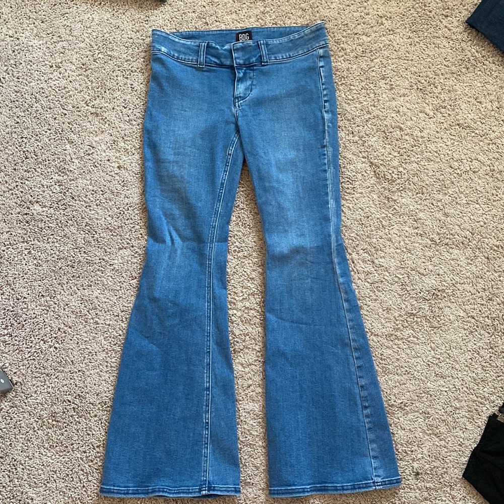 BDG super cute flare jeans stretchy sz 28